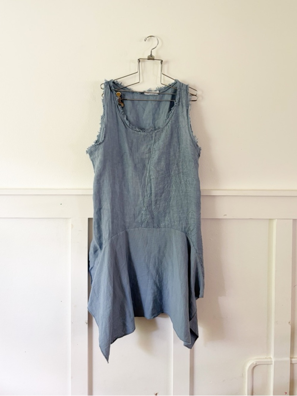 Tempo Paris Linen Blue Tunic / dress